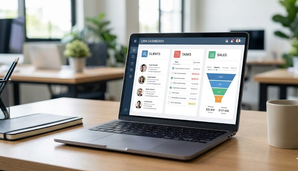 MiniCrm Dashboard